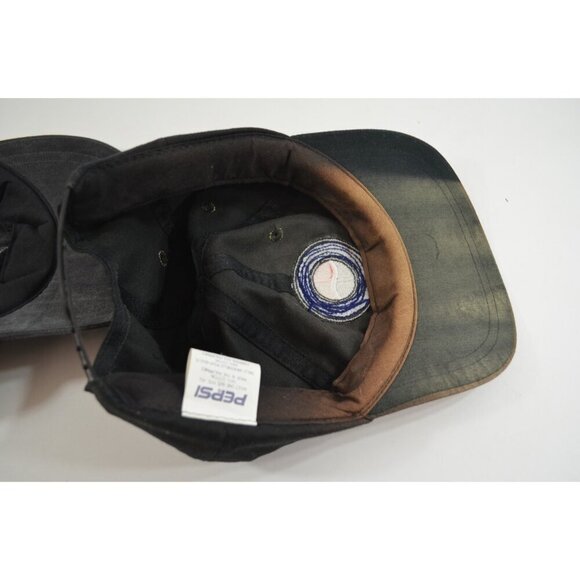 Pepsi Snapback Adjustable Promo Hats x 2 100% Cotton Ballcap Embroidered - Picture 7 of 12